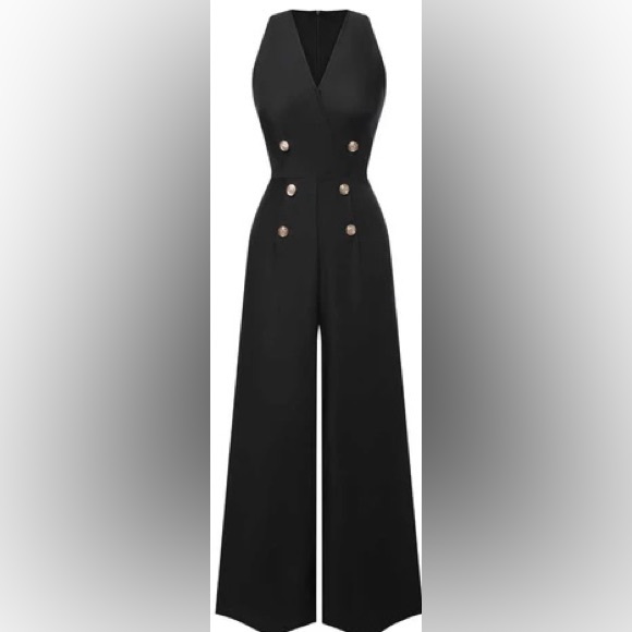 Retro Style Jumpsuit - Picture 1 of 8